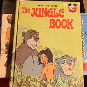 Vintage Hard Cover The Jungle Book by Walt Disney